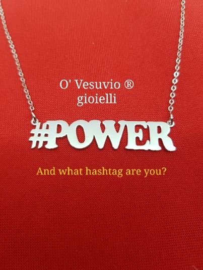 collana hashtag power